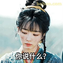 你说什么？古风女子疑问