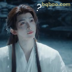 古风男子歪头疑问