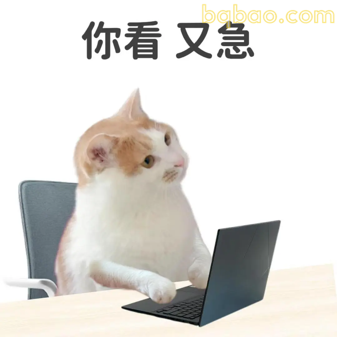 打工猫表情包合集 1