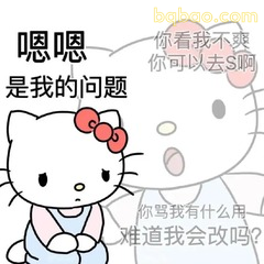 嗯嗯是我的问题你骂我有什么用