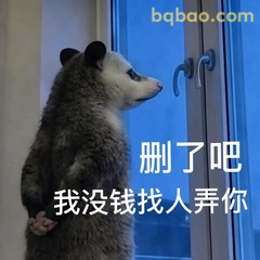 𝙒𝙚𝘾𝙝𝙖𝙩表情包｜超全负鼠表情包合集 #02