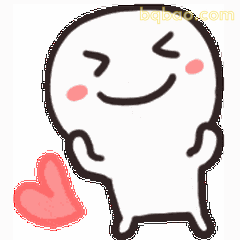 萌萌比心小人