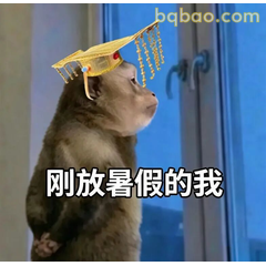 刚放暑假真开心