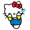 委屈擦泪