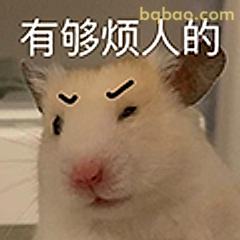 有够烦人的仓鼠