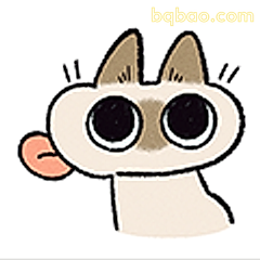 猫咪吐舌卖萌