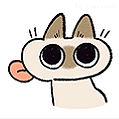 猫咪吐舌卖萌