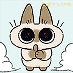 小兔比心萌化了