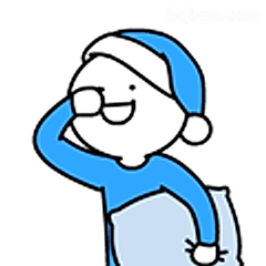 圣诞帽歪戴笑哈哈