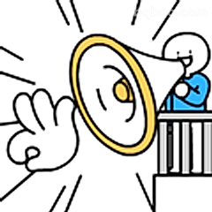 大声喊话表情包