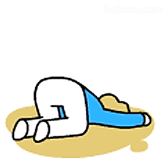 躺平摸鱼表情包
