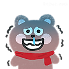 流鼻涕熊笑到打滚