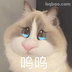 呜呜委屈猫