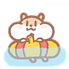 仓鼠划水表情包