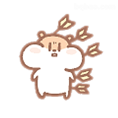 小鹿惊慌表情包