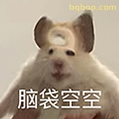 脑袋空空仓鼠