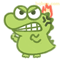生气小恐龙