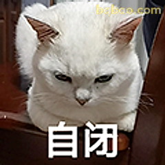 白猫自闭中