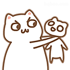 猫猫推人表情包