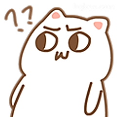猫咪疑惑脸