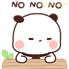 熊猫摇头NO NO NO