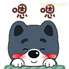 萌犬点头嗯嗯