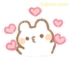 爱心包围小猫咪