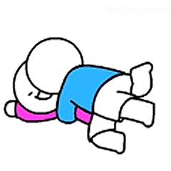 趴地上不动了
