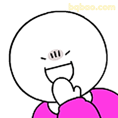 捂嘴偷笑小人