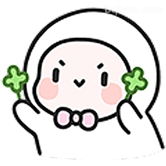 举四叶草小可爱