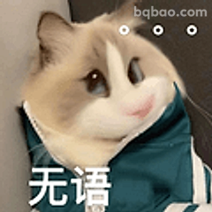 无语猫表情包