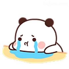 熊猫宝宝哭成泪人