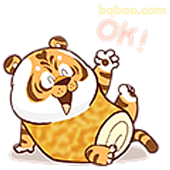 老虎OK手势