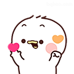 爱心脸萌萌哒