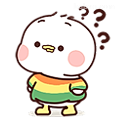 彩虹小鸡懵圈了