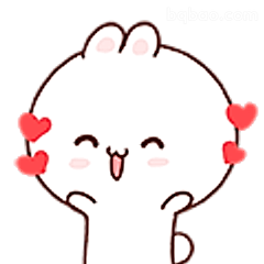 爱心兔兔撒娇