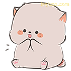 小猫委屈巴巴