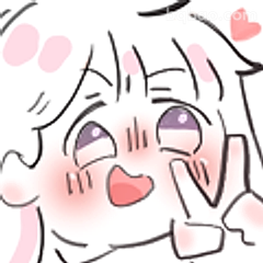 脸红比心小可爱