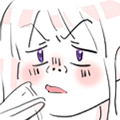 脸红害羞小表情