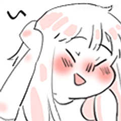 脸红害羞小表情