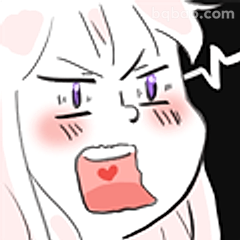 生气吐舌表情包