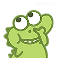 青蛙捂嘴笑