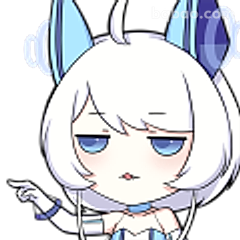 白发猫耳少女指指点点