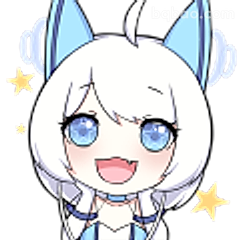 蓝眼小猫笑嘻嘻