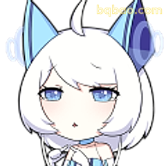 蓝耳猫娘委屈脸
