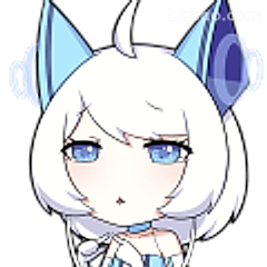 蓝耳猫娘委屈脸