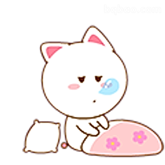 小猫委屈擦眼泪