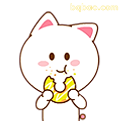 小猫吃香蕉