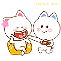 吃瓜小猫表情包