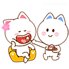 吃瓜小猫表情包